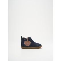 SHOO POM - Bottines/Boots bleu en cuir - Fille - Taille 23 - Modz