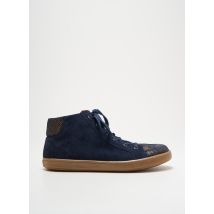 BELLAMY - Baskets bleu en cuir - Fille - Taille 36 - Modz