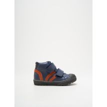 BELLAMY - Baskets bleu en cuir - Garçon - Taille 25 - Modz