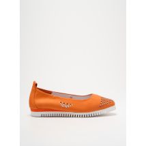 SABRINAS - Ballerines orange en cuir - Femme - Taille 36 - Modz