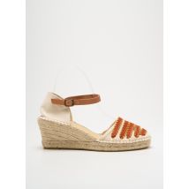 NICOLE - Espadrilles beige en textile - Femme - Taille 39 - Modz