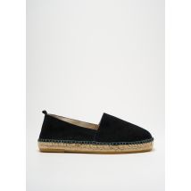 L'ESPADRILLE DE NICOLE - Espadrilles noir en cuir - Homme - Taille 44 - Modz