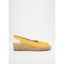 NICOLE - Espadrilles jaune en textile - Femme - Taille 41 - Modz