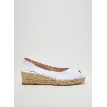 NICOLE - Espadrilles blanc en textile - Femme - Taille 40 - Modz