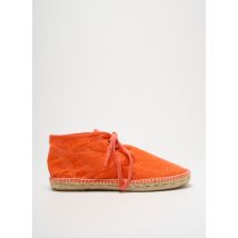 NICOLE - Espadrilles orange en textile - Femme - Taille 38 - Modz