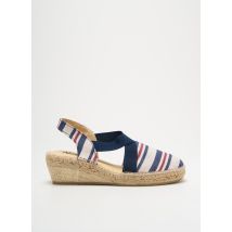 NICOLE - Espadrilles bleu en textile - Femme - Taille 35 - Modz
