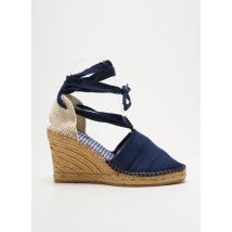 NICOLE - Espadrilles bleu en textile - Femme - Taille 35 - Modz