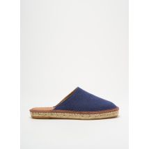L'ESPADRILLE DE NICOLE - Espadrilles bleu en cuir - Femme - Taille 35 - Modz