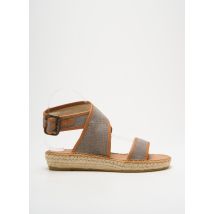 L'ESPADRILLE DE NICOLE - Espadrilles gris en textile - Femme - Taille 36 - Modz