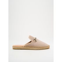 L'ESPADRILLE DE NICOLE - Espadrilles beige en cuir - Femme - Taille 37 - Modz