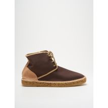 LORMY - Espadrilles marron en textile - Homme - Taille 42 - Modz