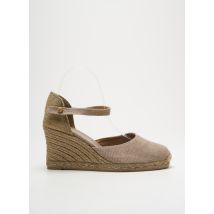 CASTANER - Espadrilles gris en textile - Femme - Taille 40 - Modz