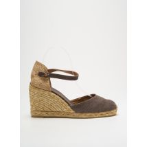 CASTANER - Espadrilles marron en textile - Femme - Taille 40 - Modz