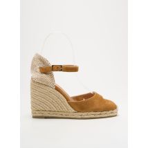 CASTANER - Espadrilles marron en textile - Femme - Taille 35 - Modz
