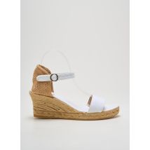NICOLE - Espadrilles blanc en textile - Femme - Taille 40 - Modz