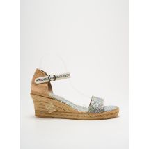 NICOLE - Espadrilles bleu en textile - Femme - Taille 41 - Modz