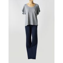 PLUTO - Pyjama bleu en coton - Femme - Taille 40 - Modz