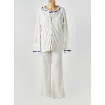 CANAT - Pyjama blanc en coton - Femme - Taille 44 - Modz