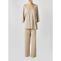 SO...SPA - Pyjama beige en lin - Femme - Taille 42 - Modz