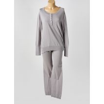 CANAT - Pyjama gris en coton - Femme - Taille 38 - Modz