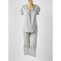 LE CHAT - Pyjama gris en coton - Femme - Taille 38 - Modz