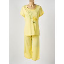 REGENCE - Pyjama jaune en coton - Femme - Taille 40 - Modz