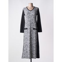 CANAT - Chemise de nuit gris en coton - Femme - Taille 36 - Modz