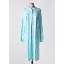 CALIDA - Chemise de nuit bleu en coton - Femme - Taille 38 - Modz