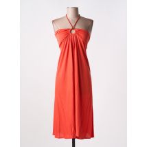 MARYAN MEHLHORN - Robe de plage orange en viscose - Femme - Taille 36 - Modz