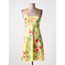JANINE ROBIN - Robe de plage jaune en polyamide - Femme - Taille 40 - Modz