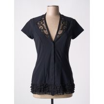 SUGGEST - Top noir en polyamide - Femme - Taille 42 - Modz