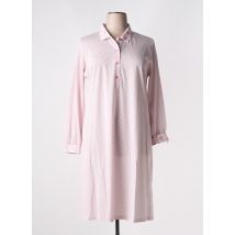 PILL - Chemise de nuit rose en coton - Femme - Taille 48 - Modz