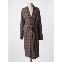 SOY - Robe de chambre marron en coton - Homme - Taille 40 - Modz