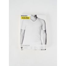 CALIDA - T-shirt blanc en coton - Homme - Taille XXL - Modz