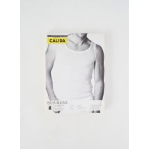 CALIDA - Débardeur blanc en coton - Homme - Taille S - Modz
