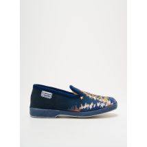 LA MAISON DE L'ESPADRILLE - Chaussons/Pantoufles bleu en textile - Femme - Taille 35 - Modz