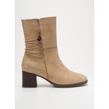REMONTE - Bottines/Boots beige en cuir - Femme - Taille 40 - Modz