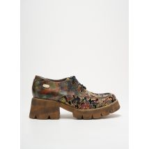 LAURA VITA - Derbies marron en cuir - Femme - Taille 38 - Modz