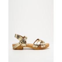 BOSABO - Sandales/Nu pieds or en cuir - Femme - Taille 36 - Modz