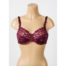 LOUISA BRACQ - Soutien-gorge violet en polyamide - Femme - Taille 90B - Modz