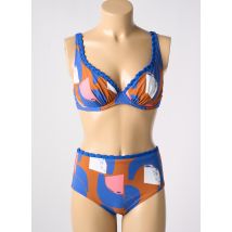 CHANTELLE - Maillot de bain 2 pièces bleu en polyamide - Femme - Taille TU - Modz