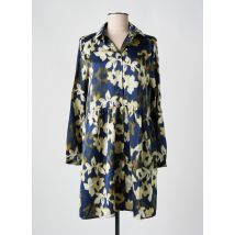 IKOONE&BIANKA - Robe courte bleu en polyester - Femme - Taille 36 - Modz