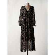 ANDY & LUCY - Robe longue noir en polyester - Femme - Taille 34 - Modz