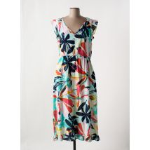 SENORETTA - Robe longue bleu en coton - Femme - Taille 38 - Modz