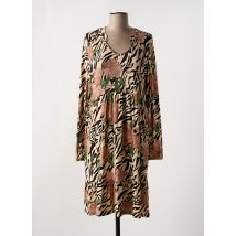RINGELLA - Robe mi-longue beige en viscose - Femme - Taille 40 - Modz
