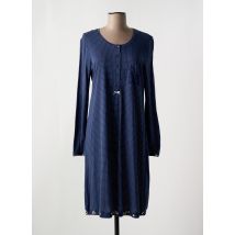 RINGELLA - Chemise de nuit bleu en coton - Femme - Taille 40 - Modz