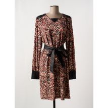 SENORETTA - Robe mi-longue orange en viscose - Femme - Taille 42 - Modz