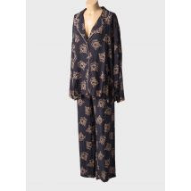 ARUELLE - Pyjama noir en viscose - Femme - Taille 48 - Modz