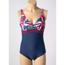 SUNMAN - Maillot de bain 1 pièce bleu en polyamide - Femme - Taille 40 - Modz