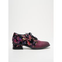 LAURA VITA - Derbies violet en cuir - Femme - Taille 39 - Modz